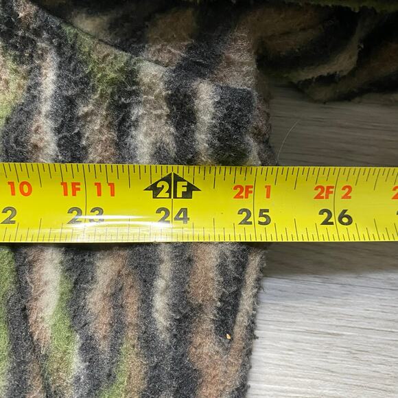 Vintage Cabelas Mens Whitetail Camouflage Camo Fleece Goretex USA Rare 90s Large - Picture 6 of 7